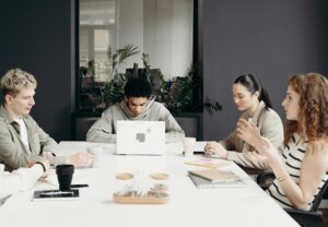 Collective work and organization of management